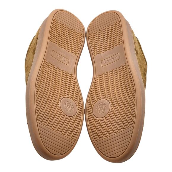 Bally Crest Romy Suede Slip On Men’s Sneakers Dark Brown NWB $400 - Picture 6 of 7